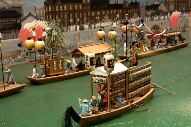 Lâu đài Osaka - Mô hình