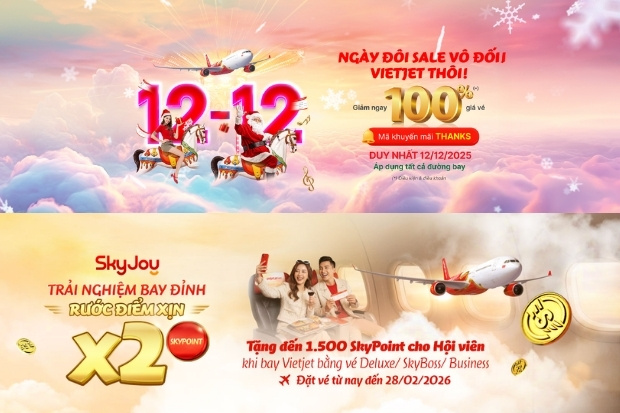 Lựa chọn v&eacute; m&aacute;y bay Vietjet Air Hải Ph&ograve;ng đi Đ&agrave; Nẵng c&oacute; nhiều ưu đ&atilde;i "khủng" diễn ra thường xuy&ecirc;n