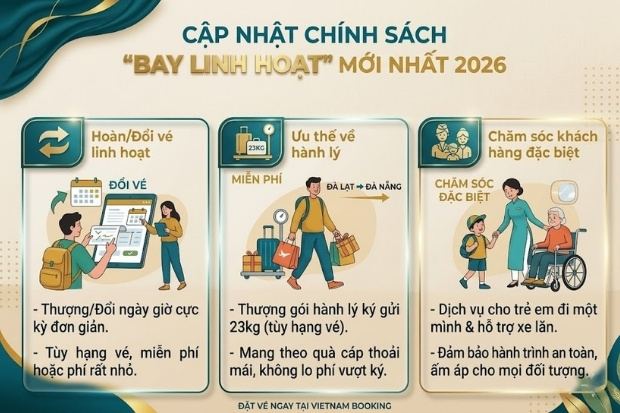 Vietnam Airlines tiếp tục cải thiện ch&iacute;nh s&aacute;ch để tối đa thuận tiện cho kh&aacute;ch h&agrave;ng