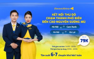 Vietravel Airlines khai thác đường bay từ Hà Nội đến Đà Lạt/ Nha Trang