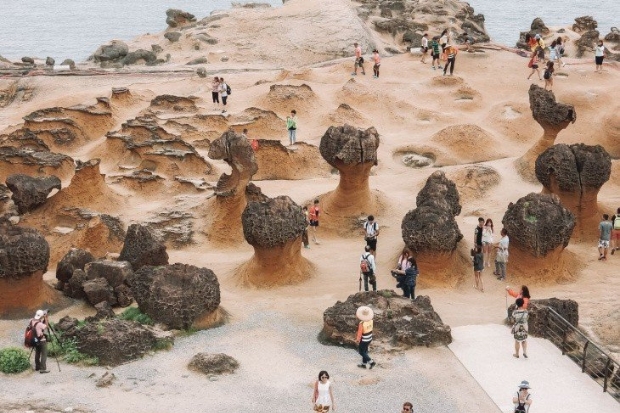 Đi du lịch Đài Loan hết bao nhiêu tiền? - Công viên địa chất Dã Liễu