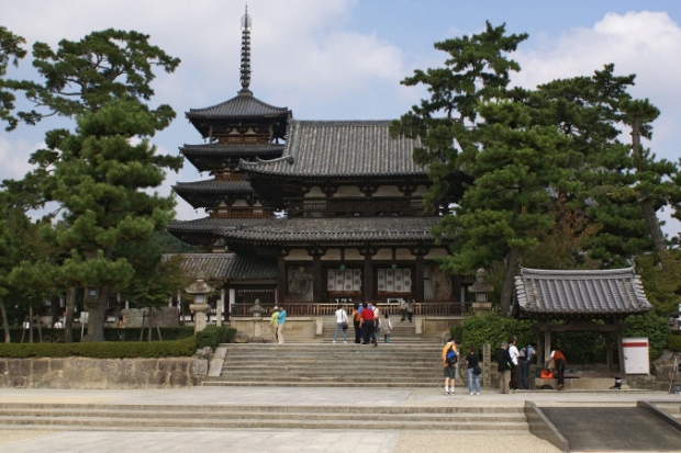 Địa danh nổi tiếng Nhật Bản - Quần thể kiến trúc Phật giáo Horyuji