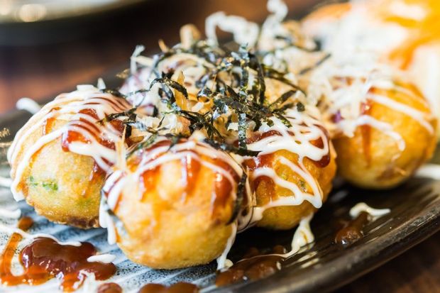 Du lịch Nhật Bản tự túc - Takoyaki