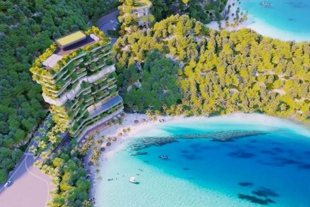 Flamingo C&aacute;t B&agrave; Beach Resort 