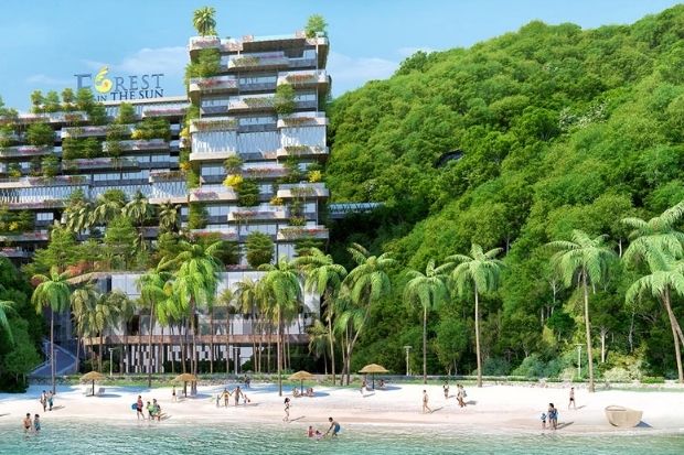 Flamingo C&aacute;t B&agrave; Beach Resort - Forest in the Sun