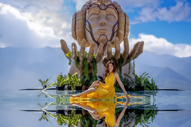 moana sapa - tượng c&ocirc; g&aacute;i moana