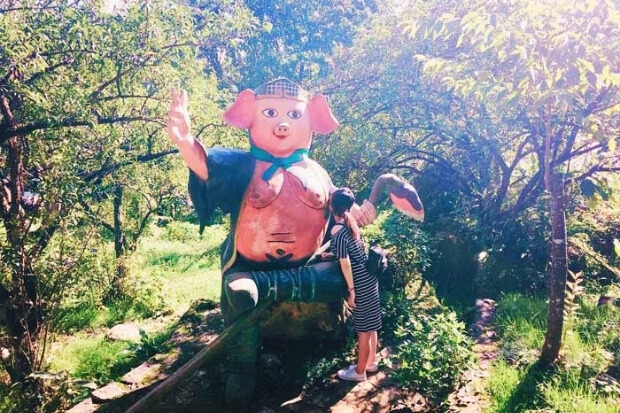 Núi Hàm Rồng Sapa - Vườn tượng