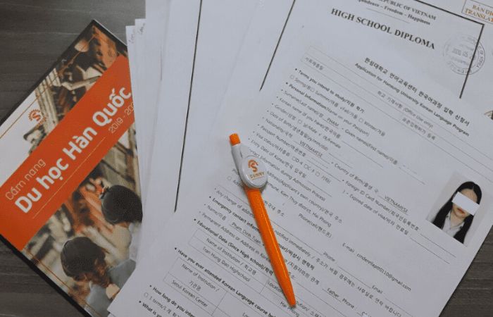 chuẩn bị hồ sơ du học h&agrave;n quốc