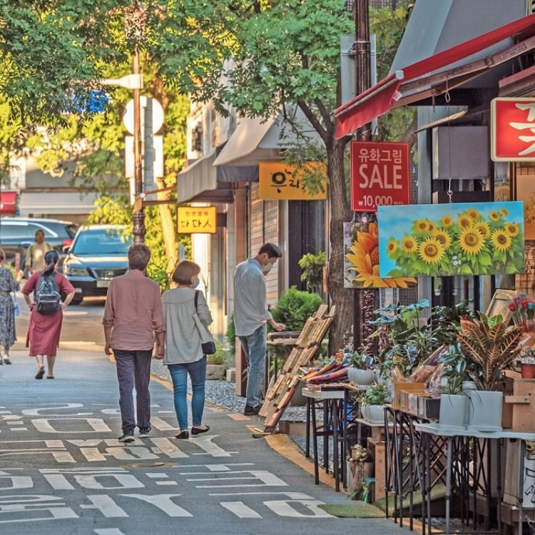 Qu&aacute; cảnh ở s&acirc;n bay Incheon