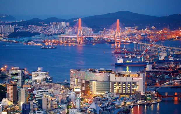 vé máy bay đi Busan