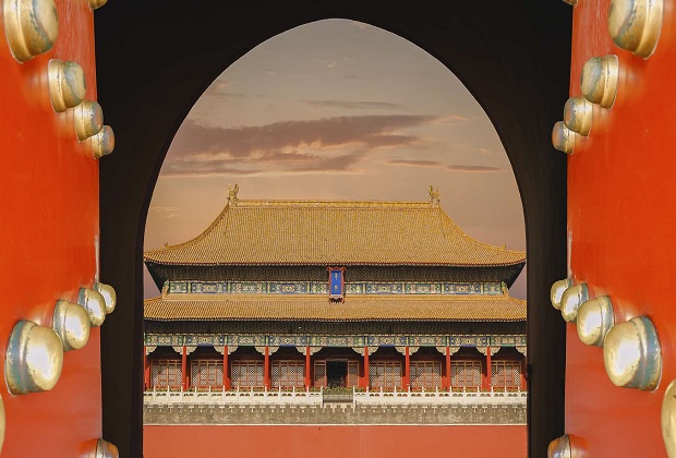 tử cấm thành ở đâu - cung càn thanh