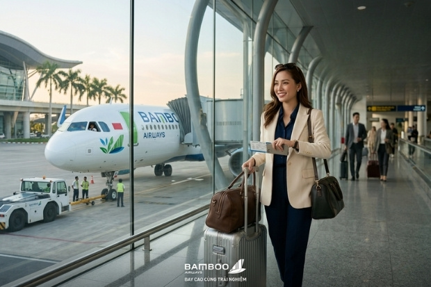Linh h&agrave;nh l&yacute; ưu việt c&ugrave;ng Bamboo Airways