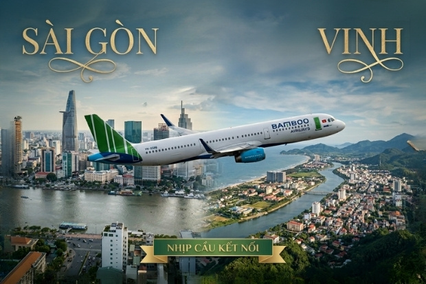 Kh&aacute;m ph&aacute; h&agrave;nh tr&igrave;nh vi vu hai miền c&ugrave;ng v&eacute; m&aacute;y bay Bamboo Airways S&agrave;i G&ograve;n đi Vinh