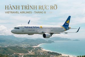 Vi vu du lịch mùa thu cùng vé máy bay tháng 8 Vietravel Airlines tại Vietnam Booking
