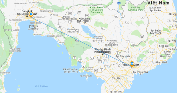 Vé máy bay từ TPHCM đi Thái Lan