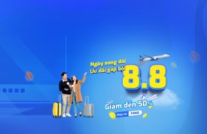 Ngày đôi bay Vietravel Airlines nhận ưu đãi gấp bội
