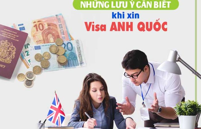 lưu ý khi làm visa anh