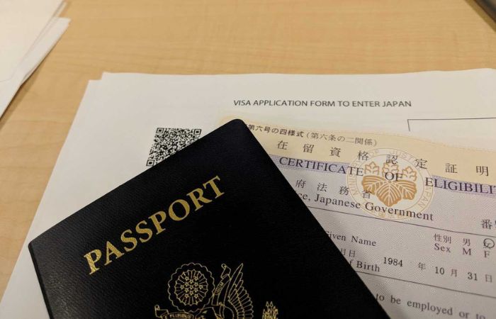 giấy tờ cần thiết l&agrave;m visa kinh doanh nhật
