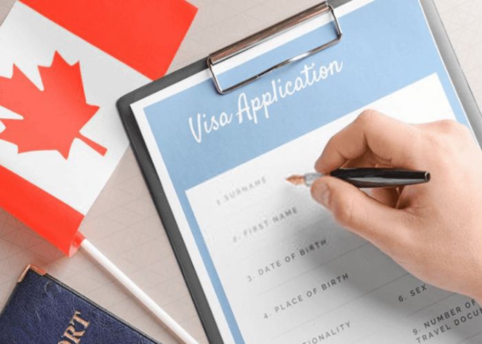 thủ tục l&agrave;m visa thăm th&acirc;n canada