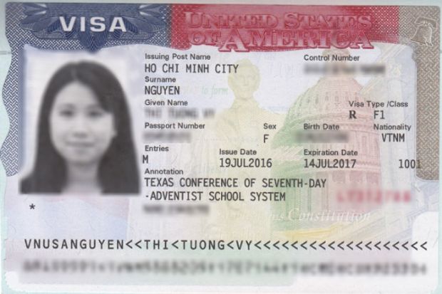 visa kh&ocirc;ng định cư Mỹ