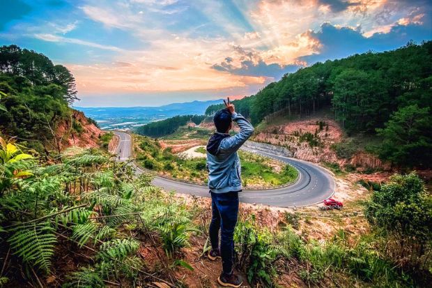 Cảnh đẹp Đà Lạt - Đèo Tà Nung