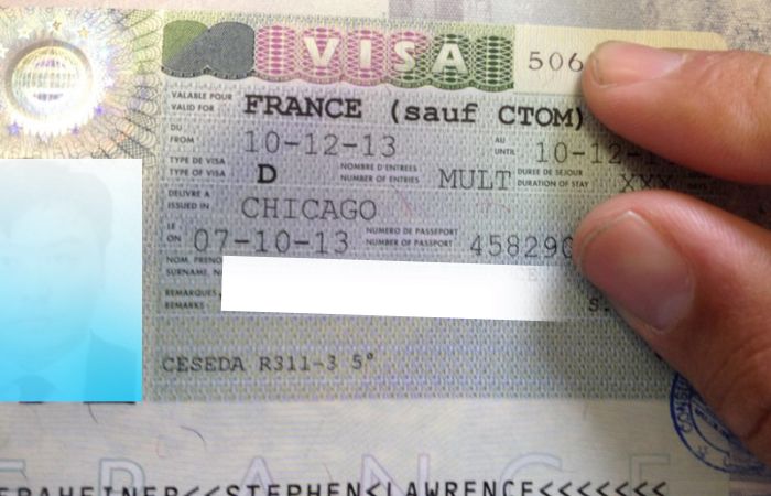 visa Pháp loại D