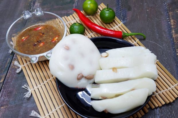 Đặc sản Hải Dương - Bánh đúc đậu