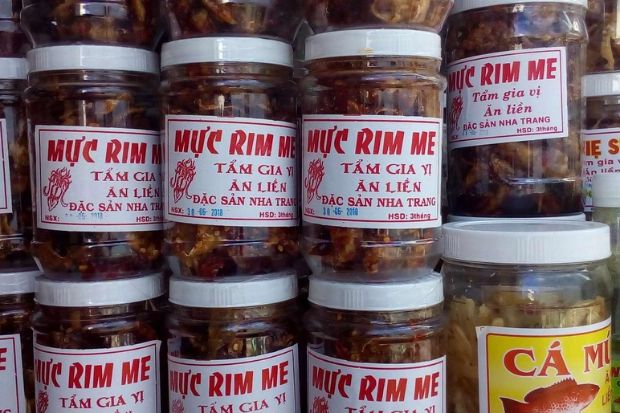 đặc sản nha trang - mực rim me 