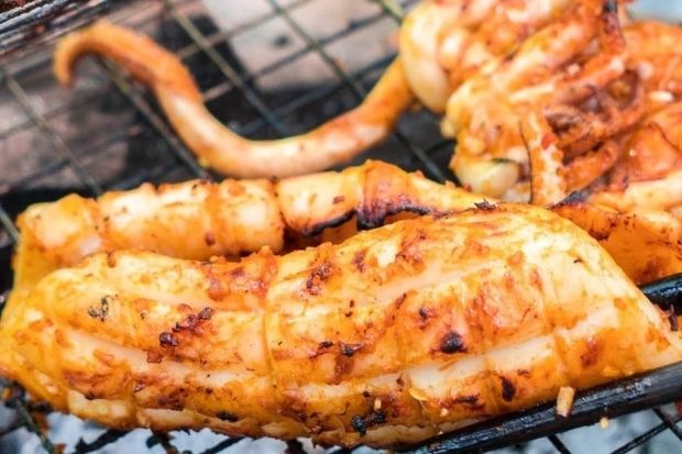 đặc sản ninh thuận - mực 1 nắng