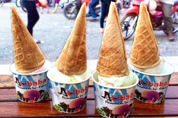 đặc sản vũng t&agrave;u - kem alibaba