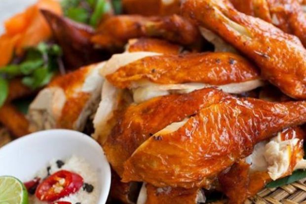 đặc sản vũng t&agrave;u - g&agrave; nướng