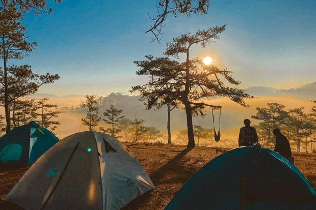 Đồi Đa Phú Đà Lạt - Cắm trại