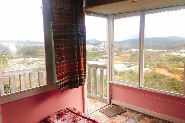 homestay đ&agrave; lạt view n&uacute;i rừng - thung lũng m&acirc;y