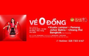 Săn vé 0Đ, thả ga bay cùng AirAsia đến Thái Lan, Malaysia