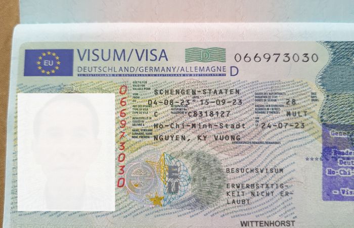 làm visa đức tại vietnam booking