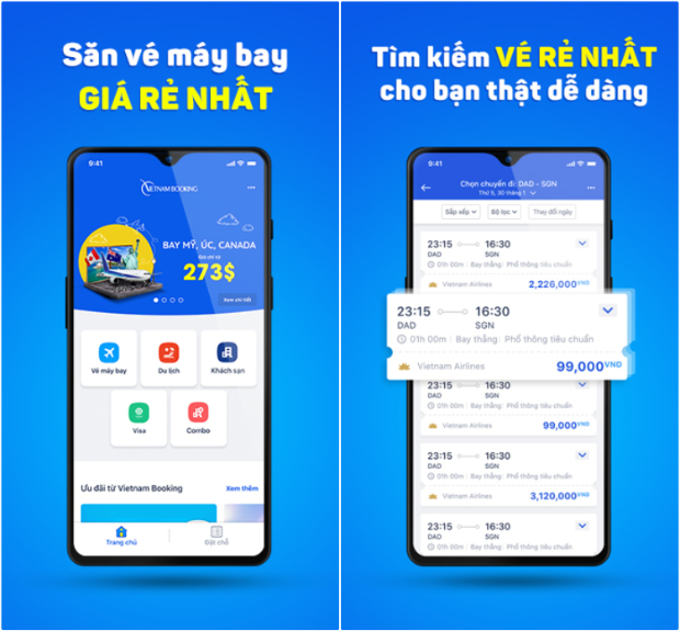 Lịch bay Vinh đi Cần Thơ