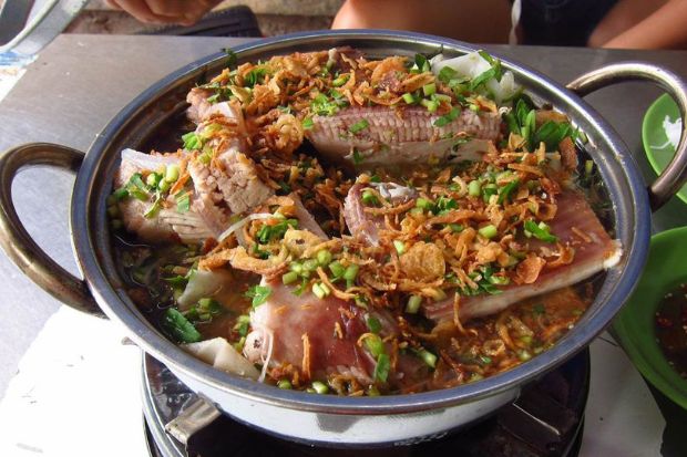 Món ăn ngon ở Phan Thiết - Lẩu cá bớp