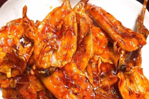 Món ăn ở Nha Trang - Mực rim