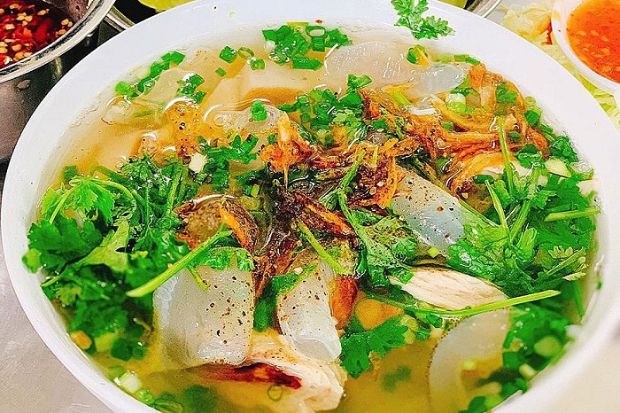 Món ăn ở Nha Trang - Bún sứa
