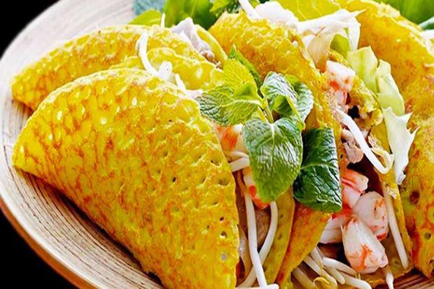 Món ăn ở Nha Trang - Bánh xèo