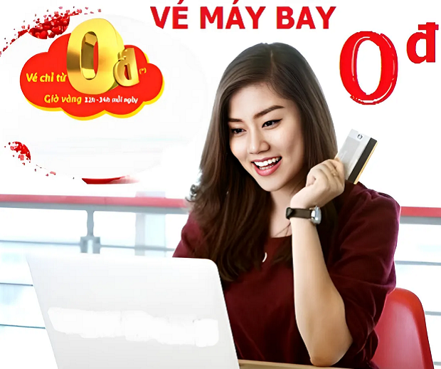 Săn vé máy bay giá rẻ 0 đồng dễ dàng