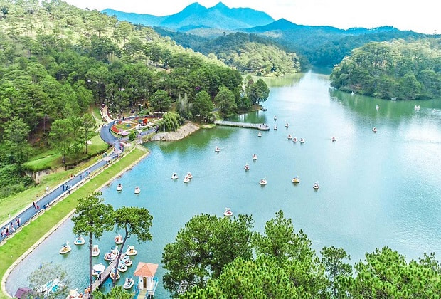 thung lũng tình yêu đà lạt - hồ điện thanh