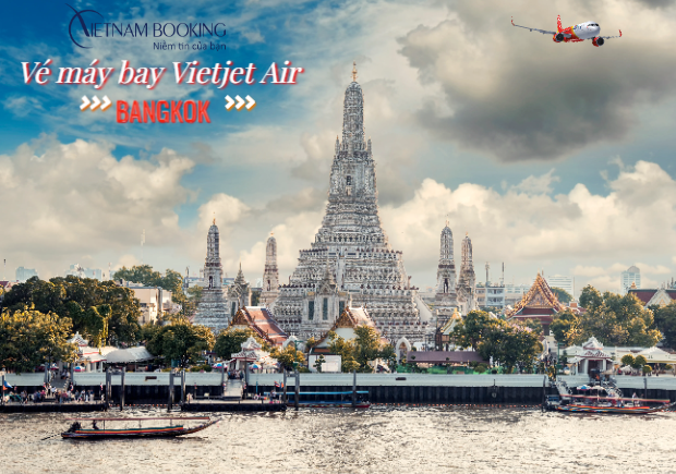 v&eacute; m&aacute;y bay Vietjet Air đi Bangkok