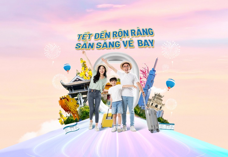 vé máy bay Tết 2024 Vietnam Airlines