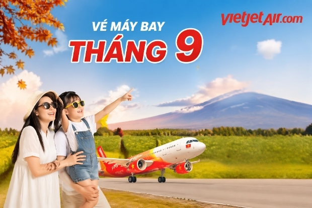 Lịch bay v&eacute; m&aacute;y bay th&aacute;ng 9 Vietjet Air được sắp xếp linh hoạt với nhiều khung giờ