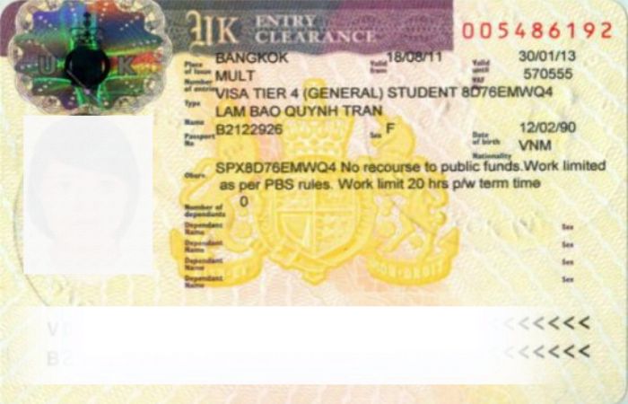 visa du học anh