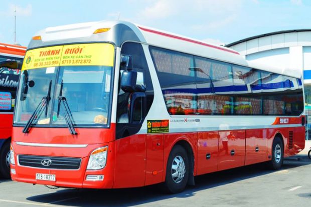 xe đi Cần Thơ - thành bưởi