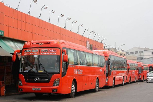 xe đi Hà Tiên - phương trang