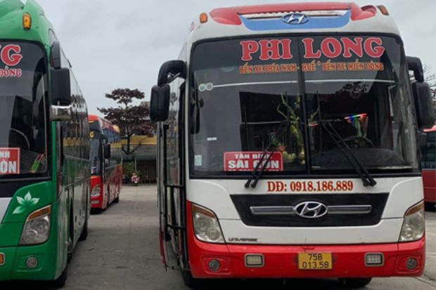 xe đi Huế - phi long