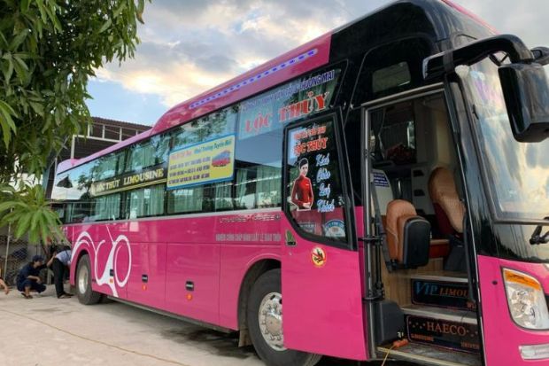 xe đi Mũi Né - lộc thủy